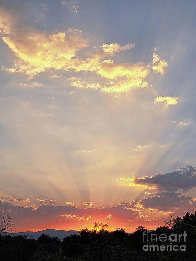 Majestic Sunset Colorado  Photograph by Marlene Besso