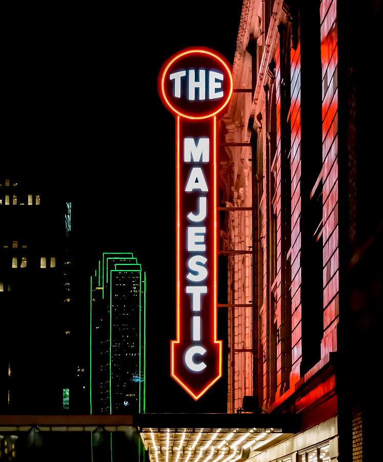 Majestic Theatre Dallas Photograph by Terry Walsh