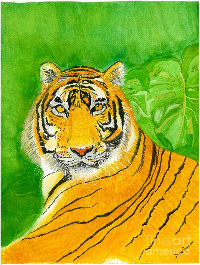 Majestic Tiger Painting by Susie Newman - Fine Art America