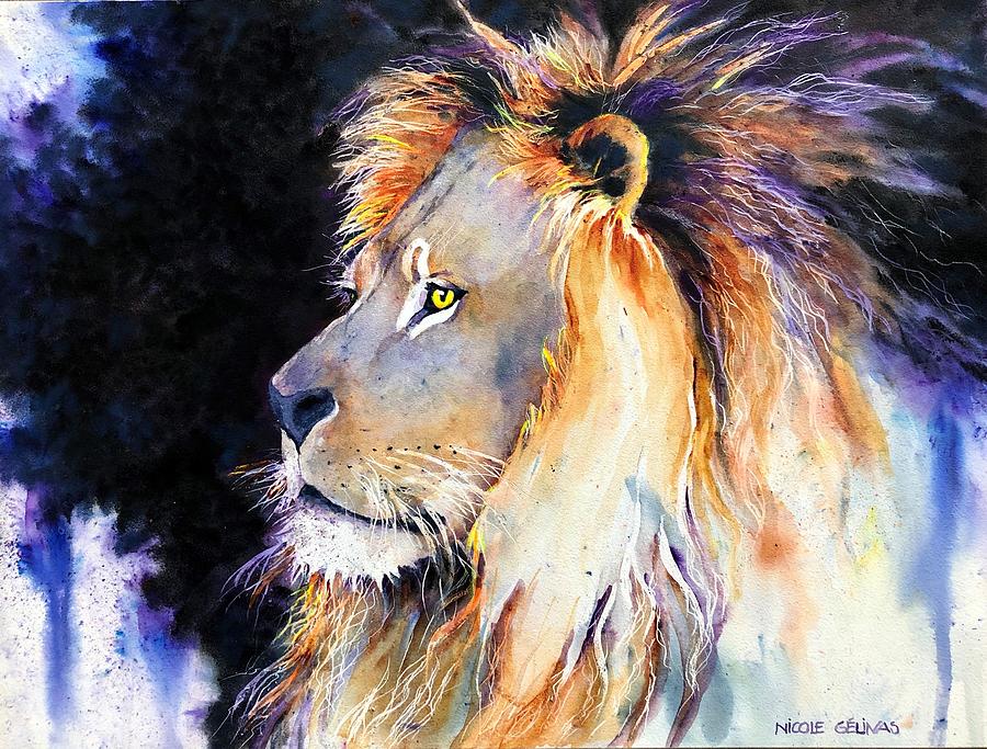 Majesty Painting by Nicole Gelinas