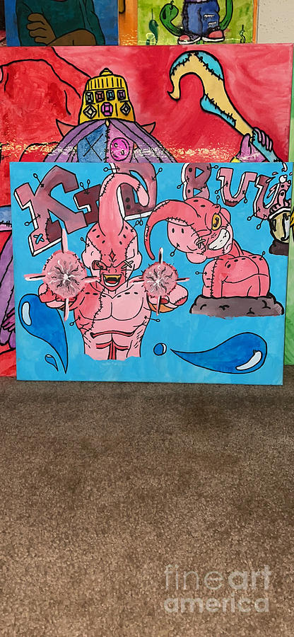 Majin Buu Metal Prints for Sale