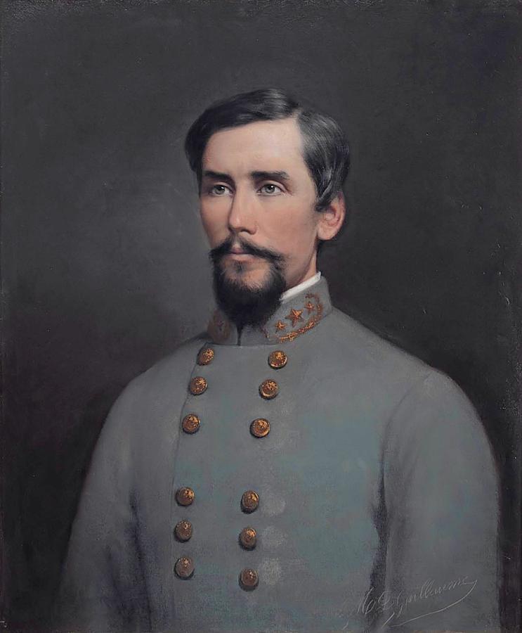 Major General Patrick R Cleburne Painting by Louis Mathieu Didier ...