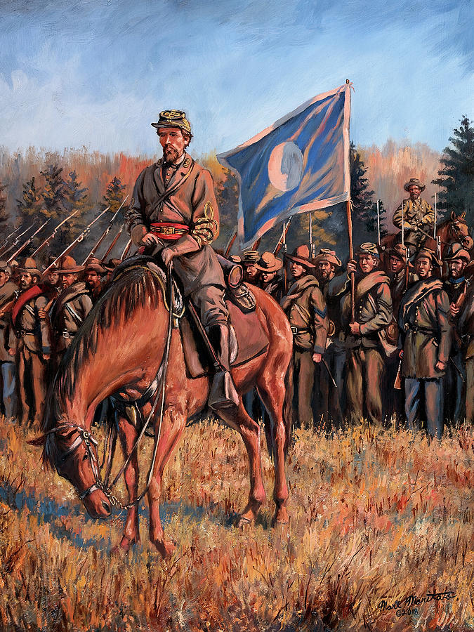 Major General Patrick R. Cleburne Painting