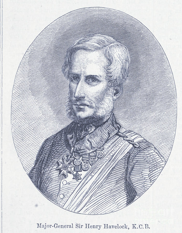 Major General Sir Henry Havelock Kcb N2 Drawing By Historic Illustrations Fine Art America 1184