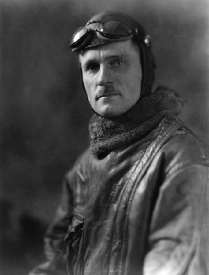 Major Tooey Spaatz - WW1 Portrait - Circa 1918 Photograph by War Is Hell Store