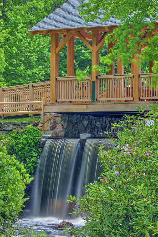 Major Willard Moore State Park Covered Enchanta Bridge Photograph by Juergen Roth