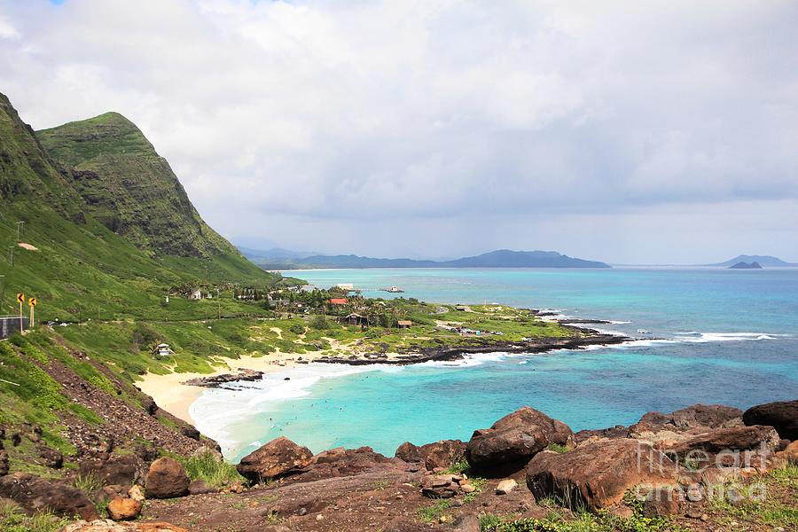 Makapuu Bay Lookout, Hawaii  Photograph by On da Raks