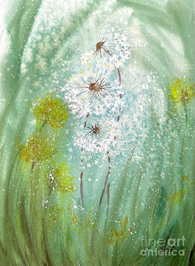 Make a Wish Painting by April McCarthy-Braca