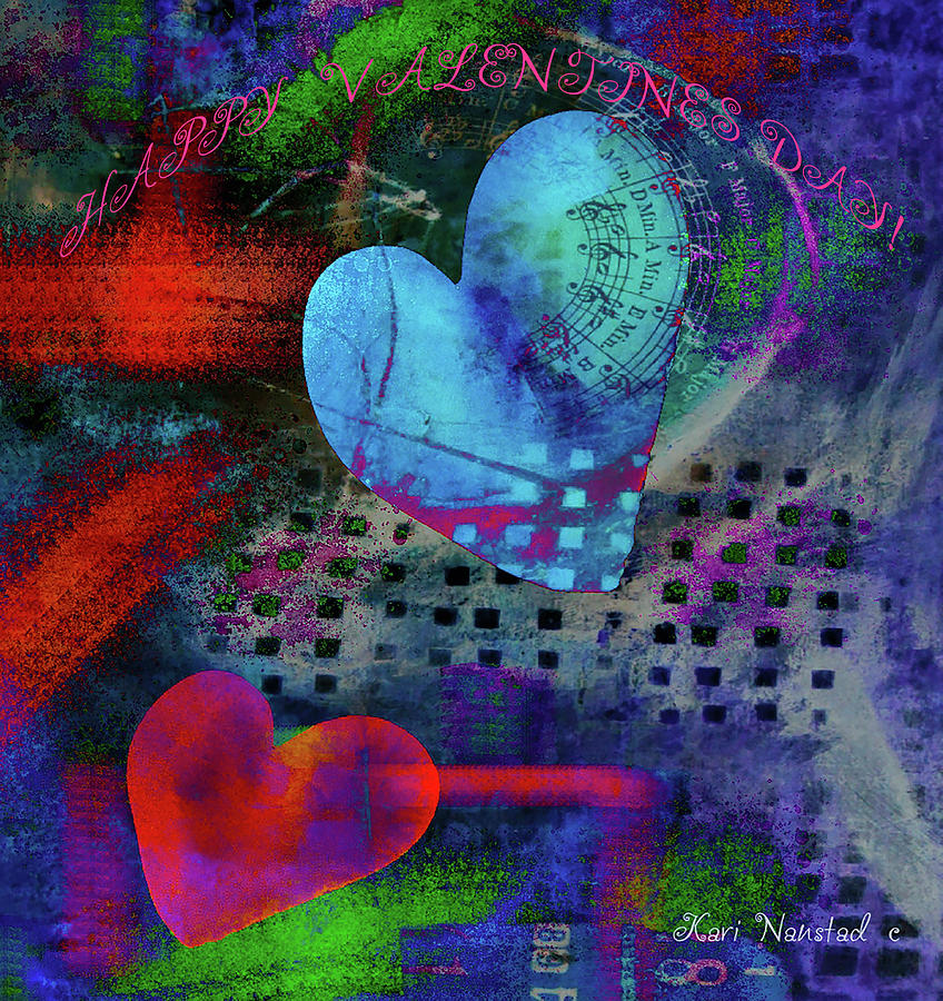 Make Hearts Sing Digital Art by Kari Nanstad