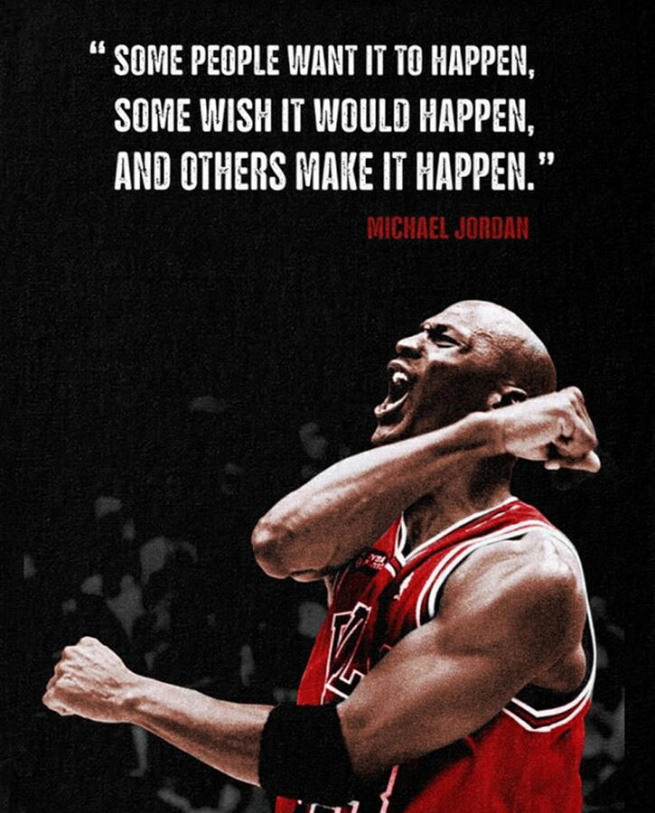 Make it Happen - Michael Jordan Digital Art by Igor Lima - Fine Art America