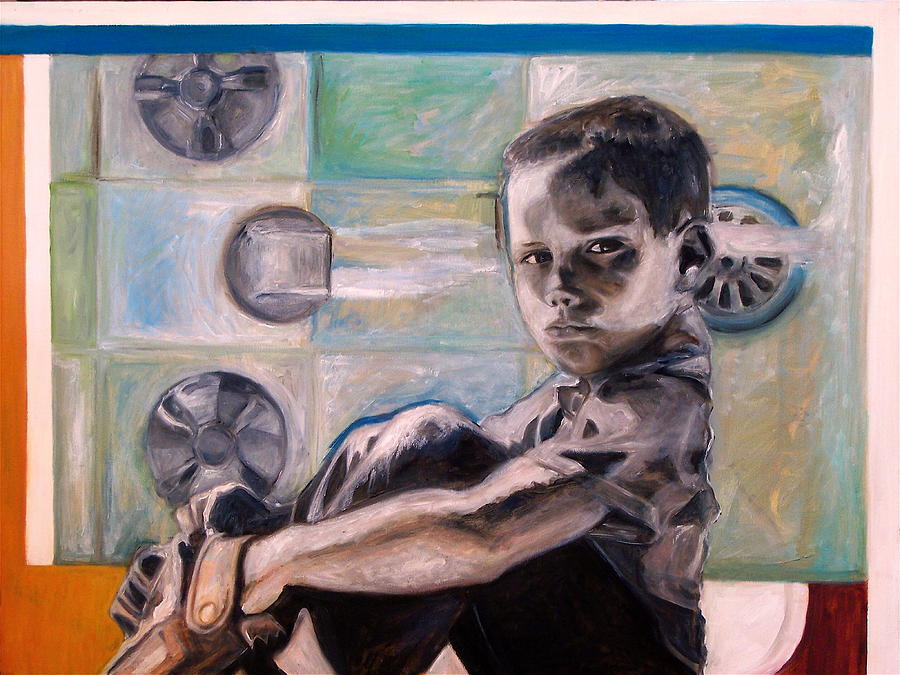 Adolescence Painting - Make Me by Jared Carpenter Adolescence Painting - Make Me by Jared Carpenter