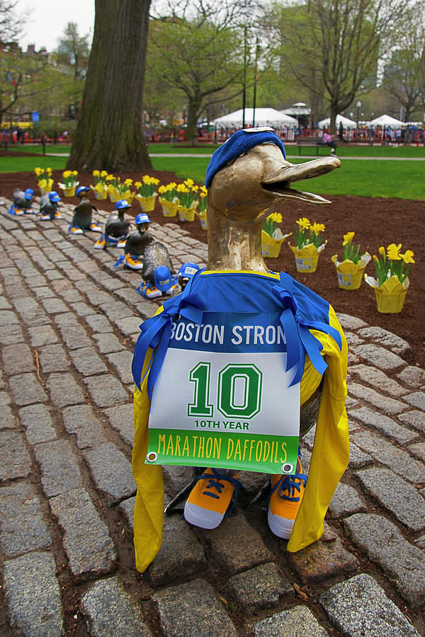 Make Way For Ducklings - Boston Marathon 2023 Photograph by Joann Vitali