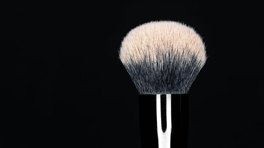 Makeup Brush Pink Photograph by Amelia Pearn