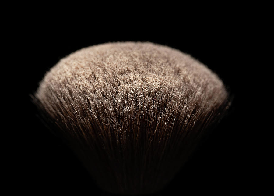 Makeup Brush Brown Photograph by Amelia Pearn
