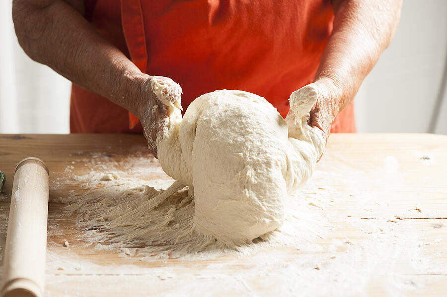 Making Dough Photograph by FabioBalbi