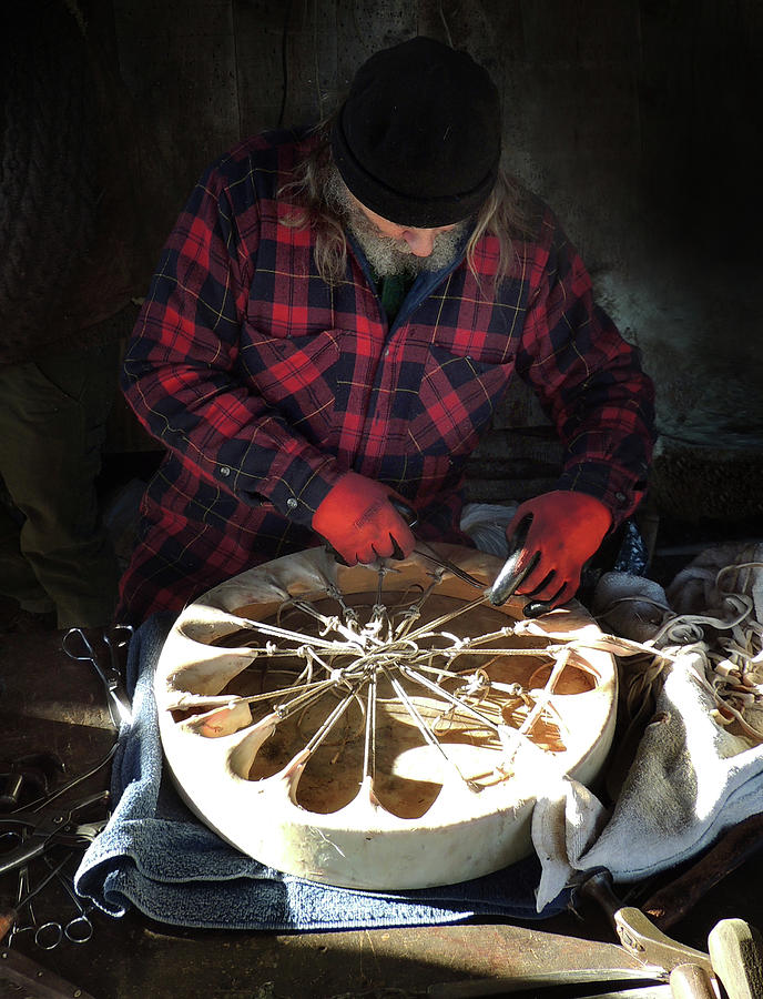 Making of a Ring Drum Photograph by Nancy Griswold