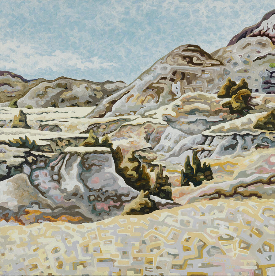 Makoshika State Park Painting - Makoshika State Park #1 by Dale Beckman Makoshika State Park Painting - Makoshika State Park #1 by Dale Beckman