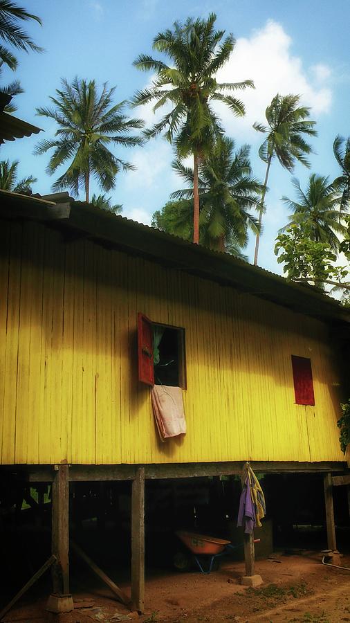 Malay House on Stilts Photograph by Robert Bociaga