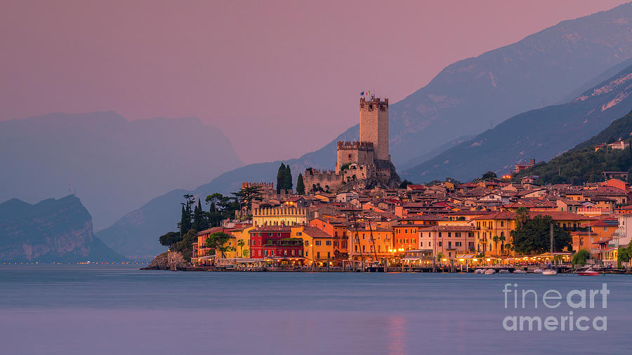 Malcesine, Lake Garda, Italy Photograph by Henk Meijer Photography