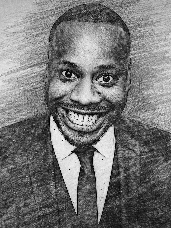 Malcolm Barrett Drawing by Bechtelar Natalia