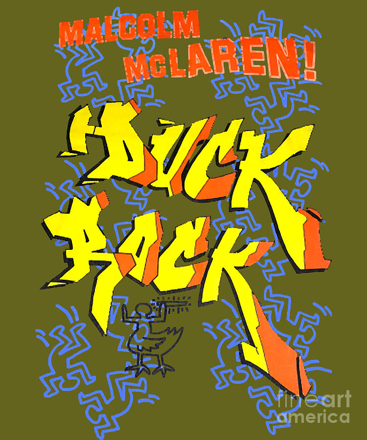 Malcolm McLaren DUCK ROCK 1983 Digital Art by Deriyah Vasquez Pixels