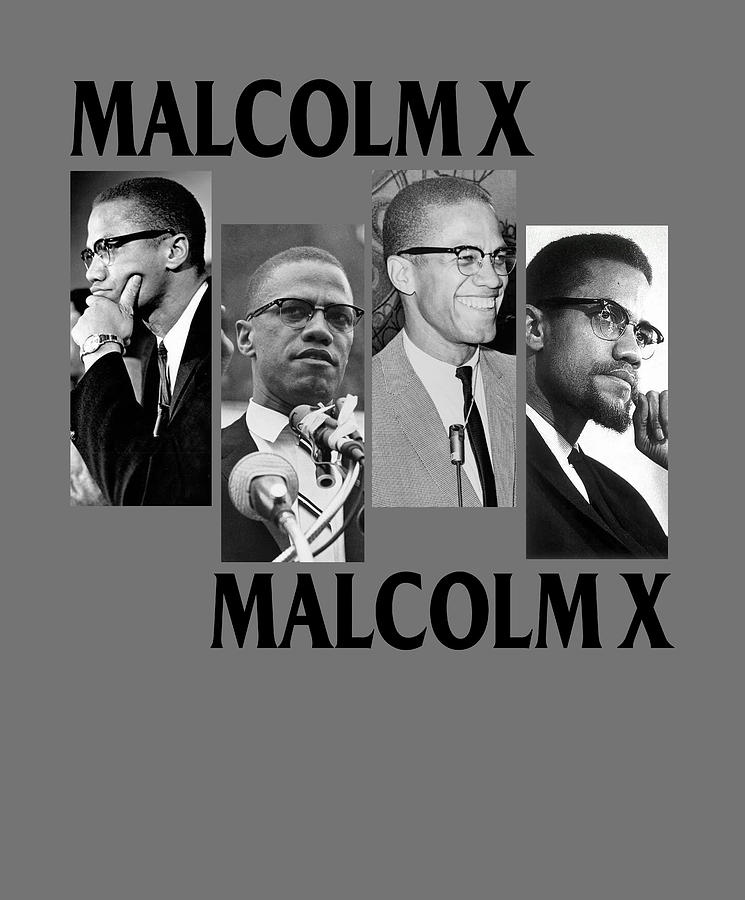 Malcolm X Bootleg Digital Art by Victoria Foster - Fine Art America