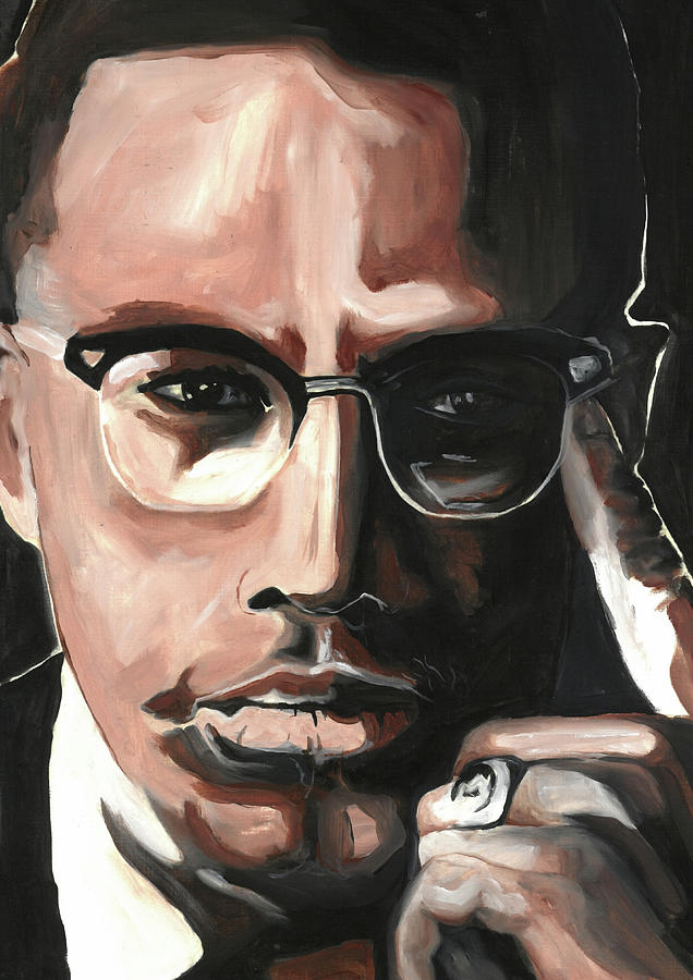 Malcolm X Drawing by Smh Yrdbk