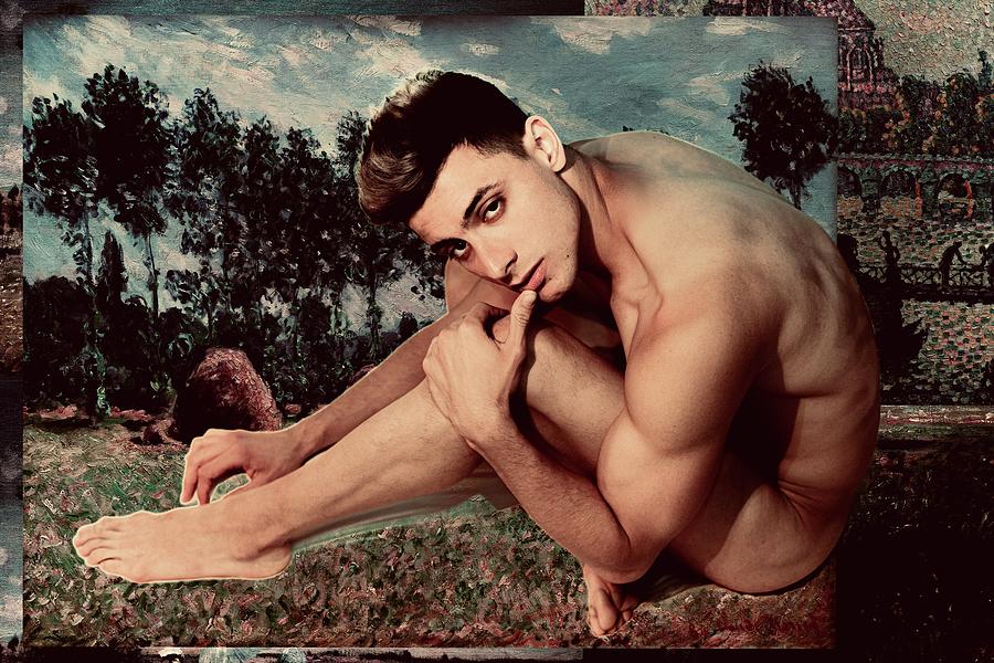 Male Canvas Photograph by Pablo Saccinto