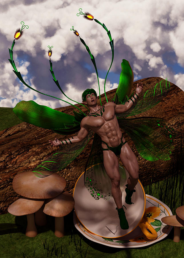 Male Fairy 2 Digital Art