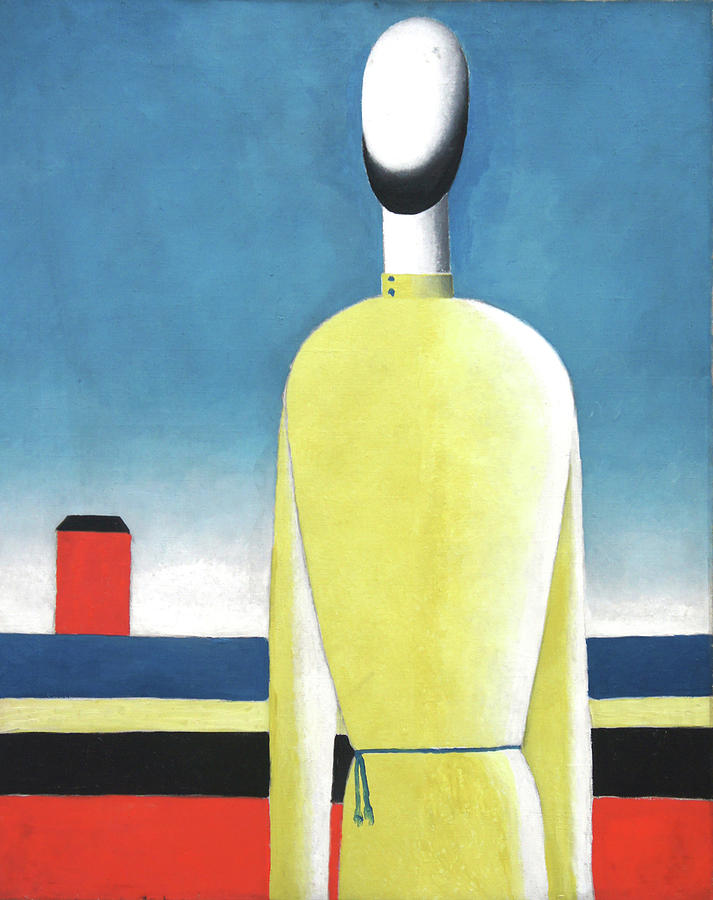 Male Painting by Kazimir Malevich