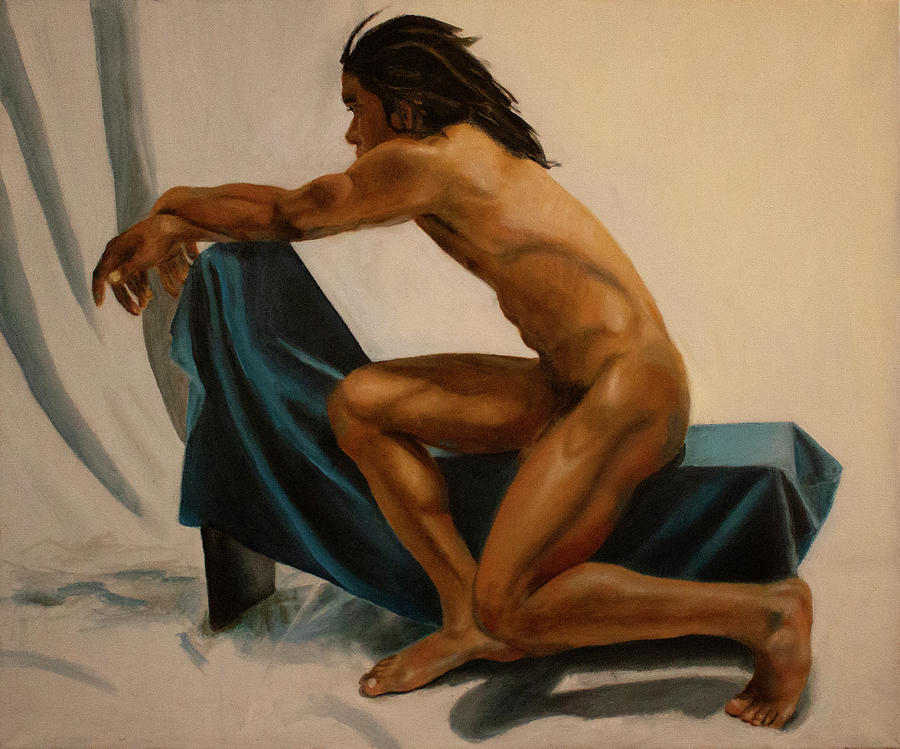 Male Model 5 Painting