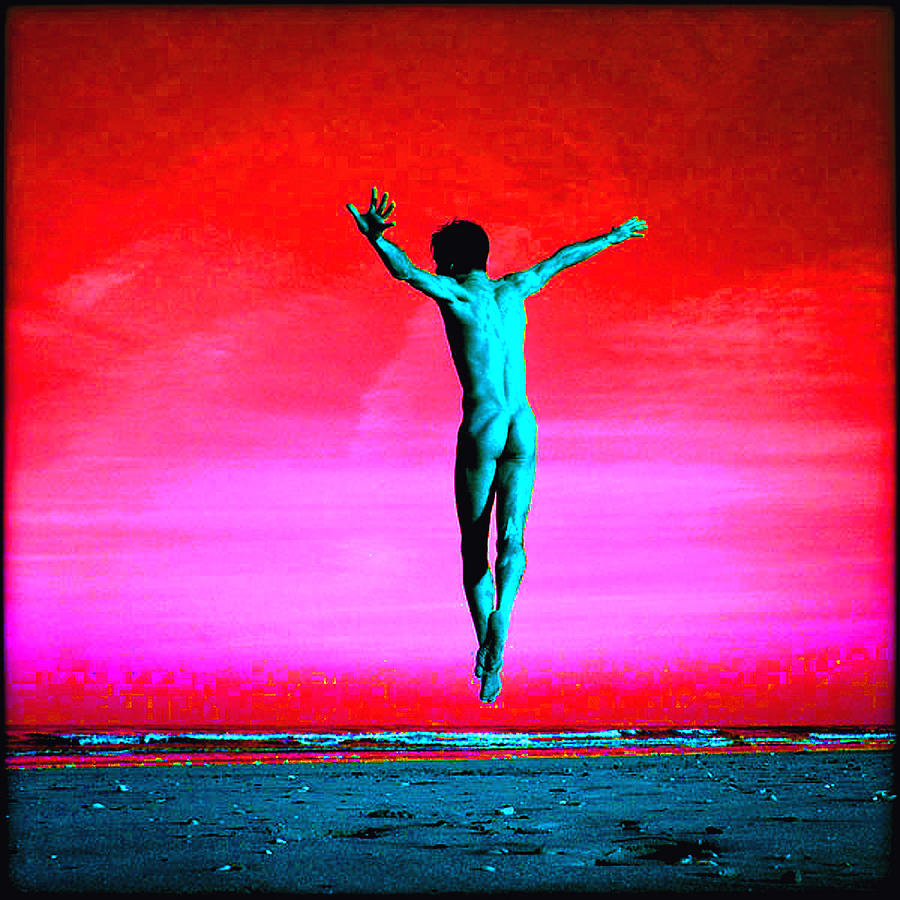 Male Nude -  Floating Digital Art by William Meemken