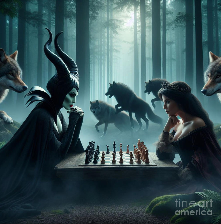 Maleficent Chess Fiend  Photograph by Bob Christopher