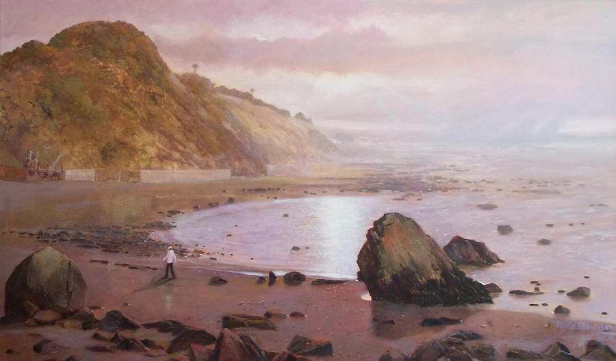 Malibu After the Rain Painting by Blue  Sky