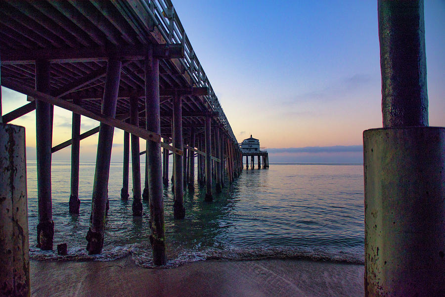 Malibu Pier at Dawn Photograph by Matthew DeGrushe