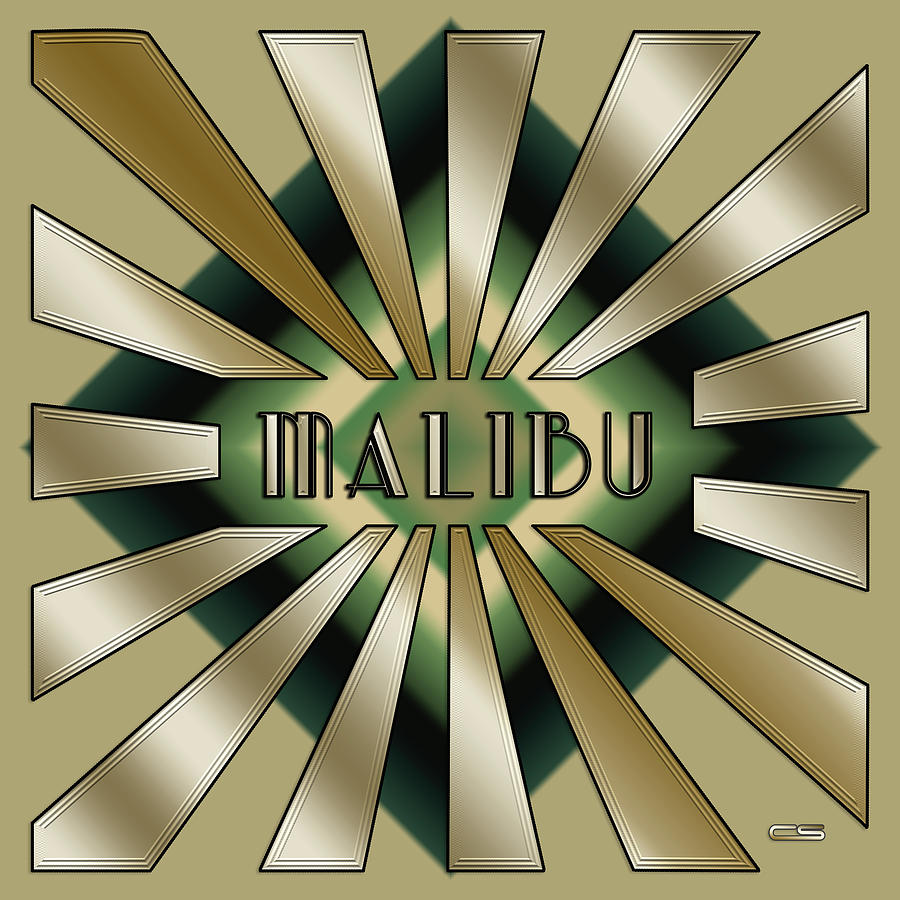 Malibu Rays Digital Art by Chuck Staley