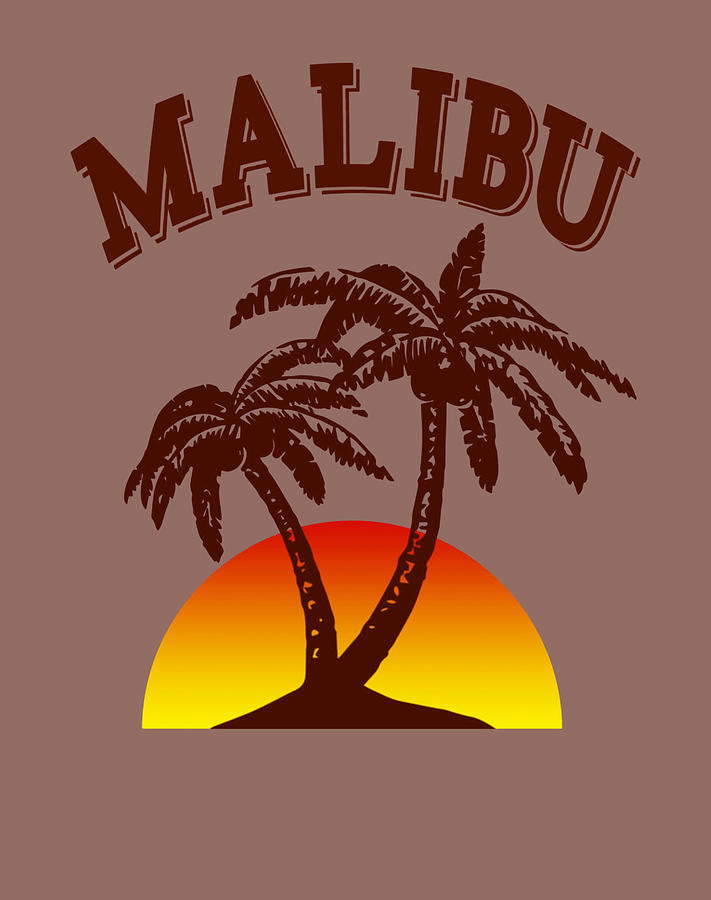 Malibu Rum Unisex For Men Or Women Food Brand Food Logo Drinking Soft ...