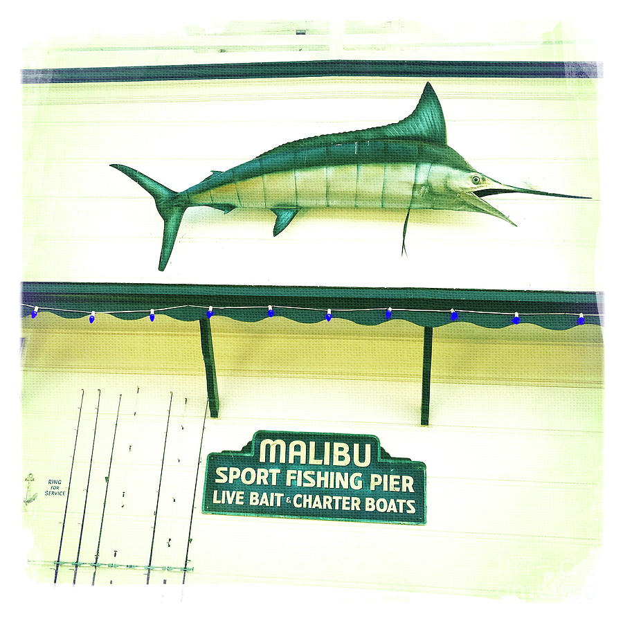 Malibu Sport Fishing Pier Photograph by Nina Prommer - Fine Art America