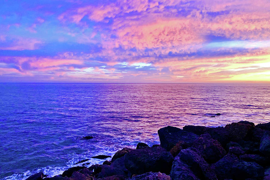 Malibu Sunset Photograph by Shoal Hollingsworth