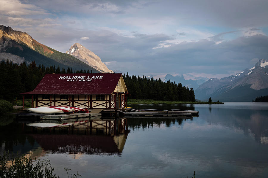 Maligne Lake House Photograph by Courtney Eggers | Pixels