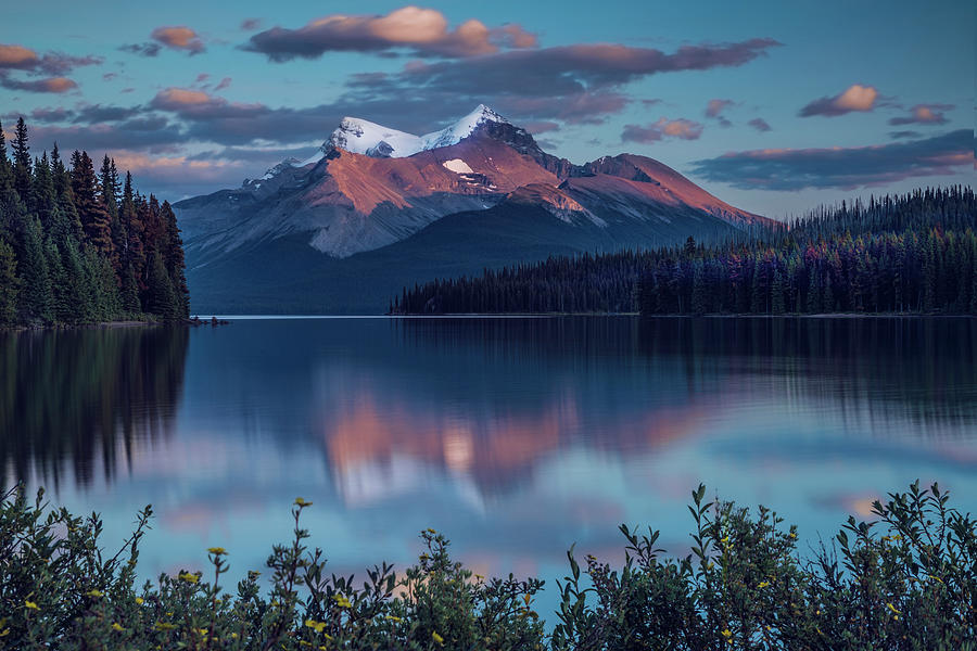 Maligne lake Photograph by Marion Faria - Fine Art America