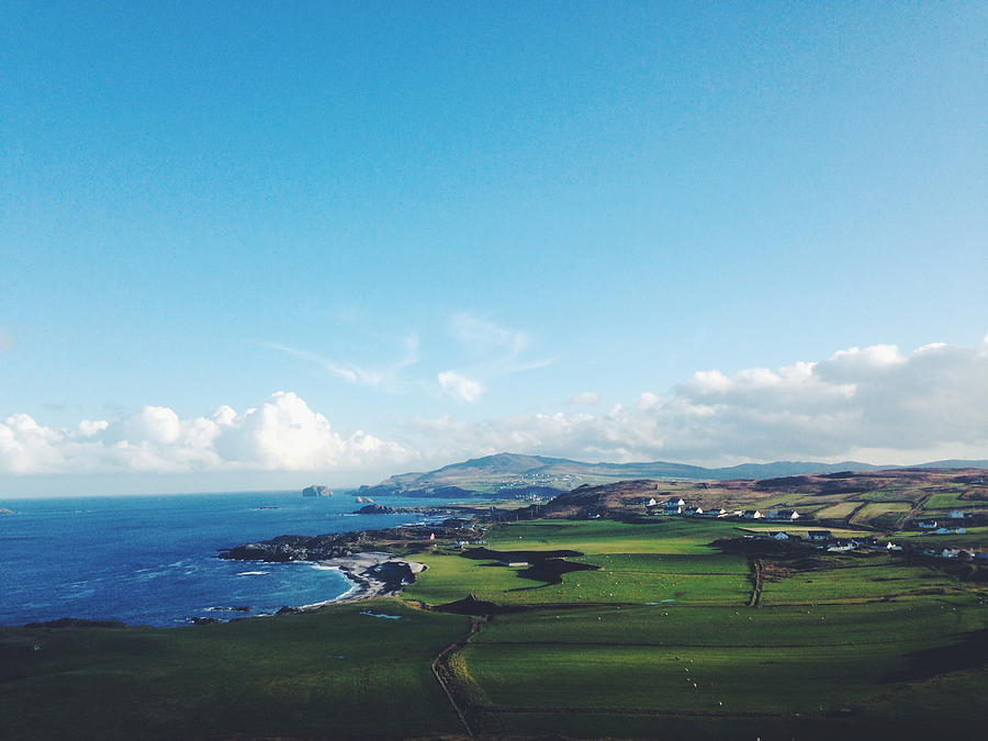 Malin Head, Co Donegal, Ireland, view of Esky Bay Photograph by Ailbhe ODonnell