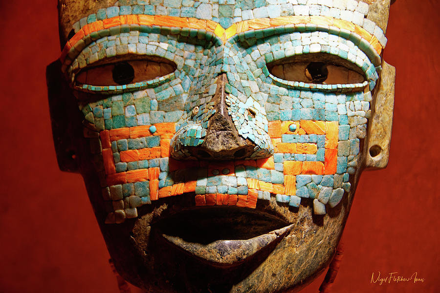Malinaltepec Mask Photograph by Nigel Fletcher-Jones