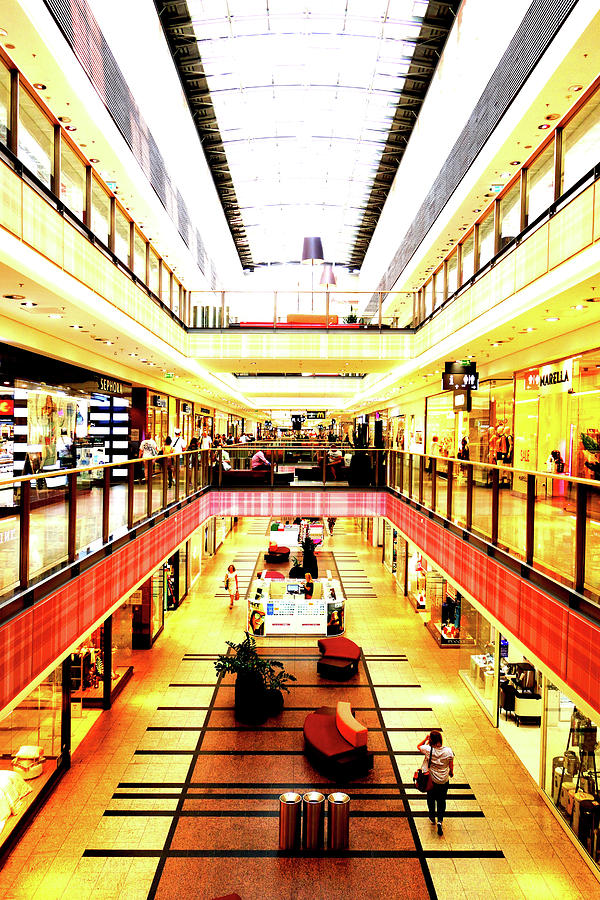 Mall In Krakow, Poland 5 Photograph by Jan Siestrzencewicz