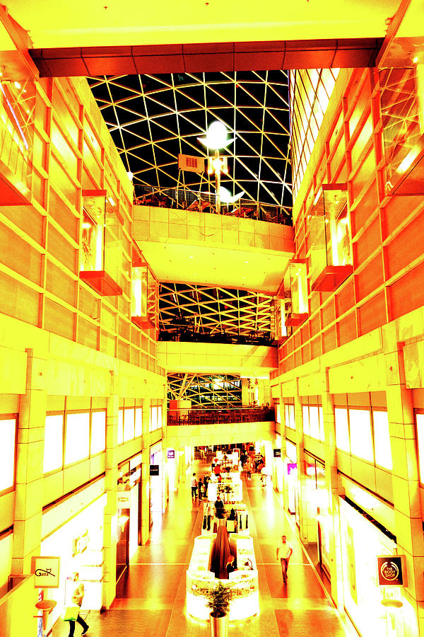 Mall In Warsaw, Poland 11 Photograph by John Siest