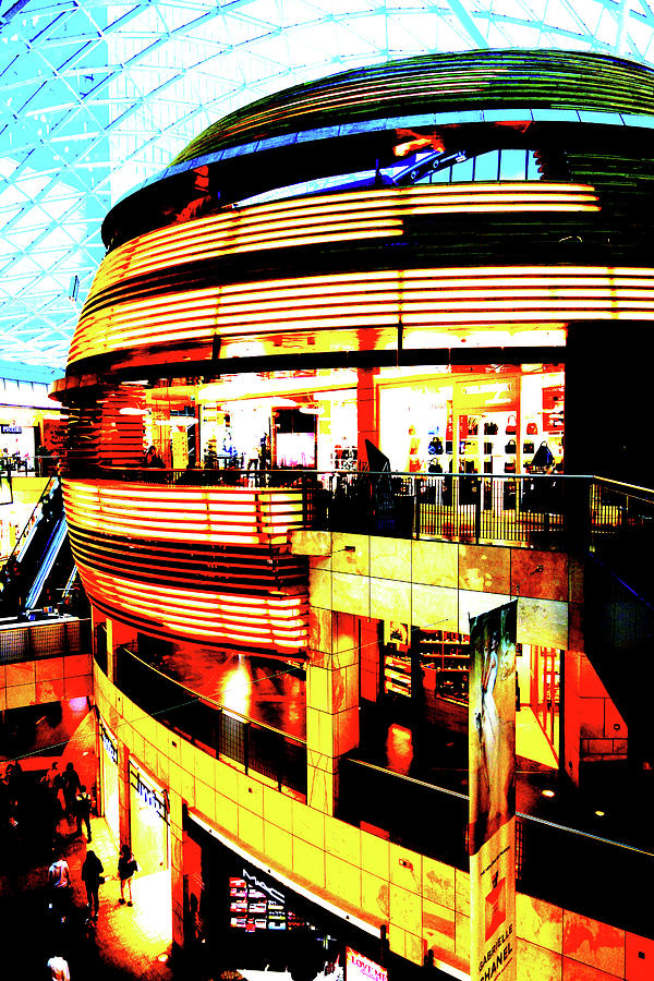 Mall In Warsaw, Poland 14 Photograph by John Siest