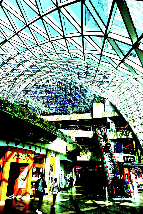 Mall In Warsaw, Poland 16 Photograph by John Siest