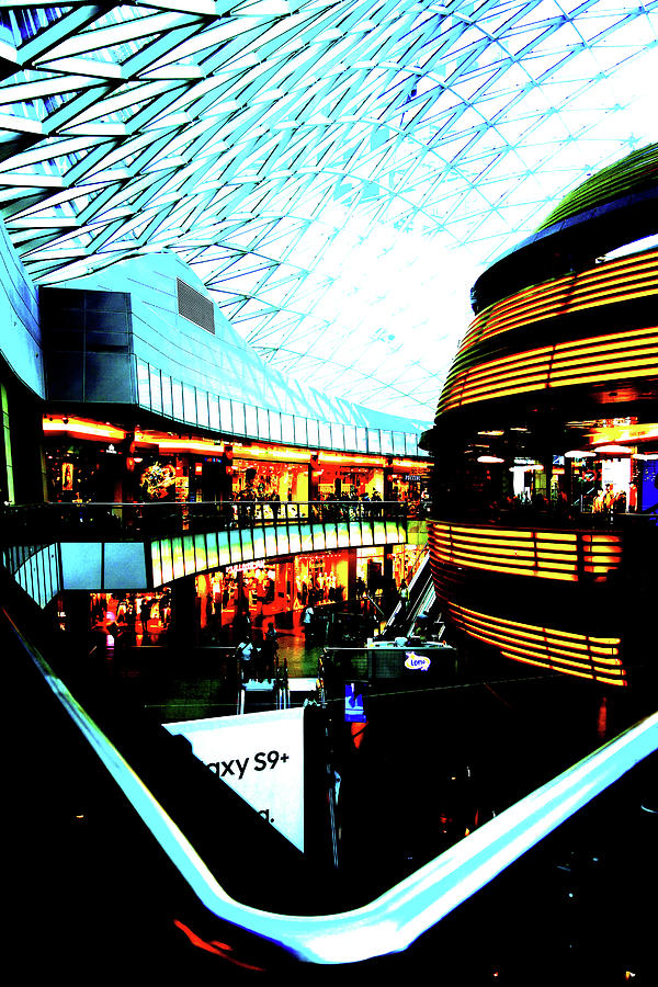 Mall In Warsaw, Poland 18 Photograph by John Siest