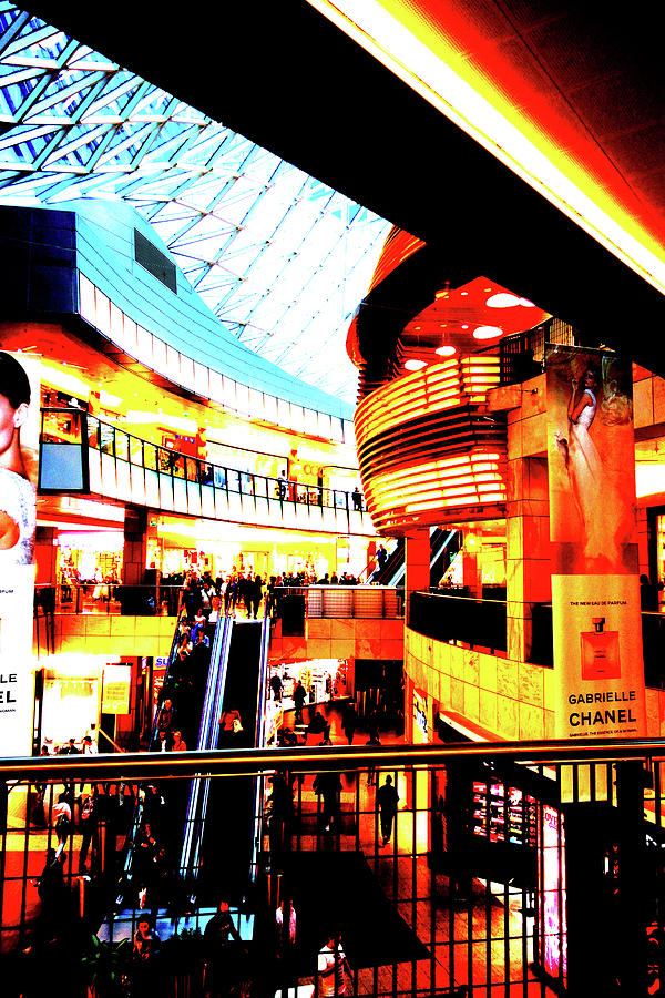 Mall In Warsaw, Poland 4 Photograph by John Siest