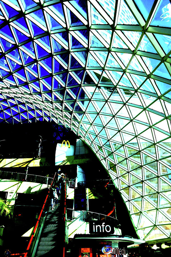 Mall In Warsaw, Poland 6 Photograph by John Siest